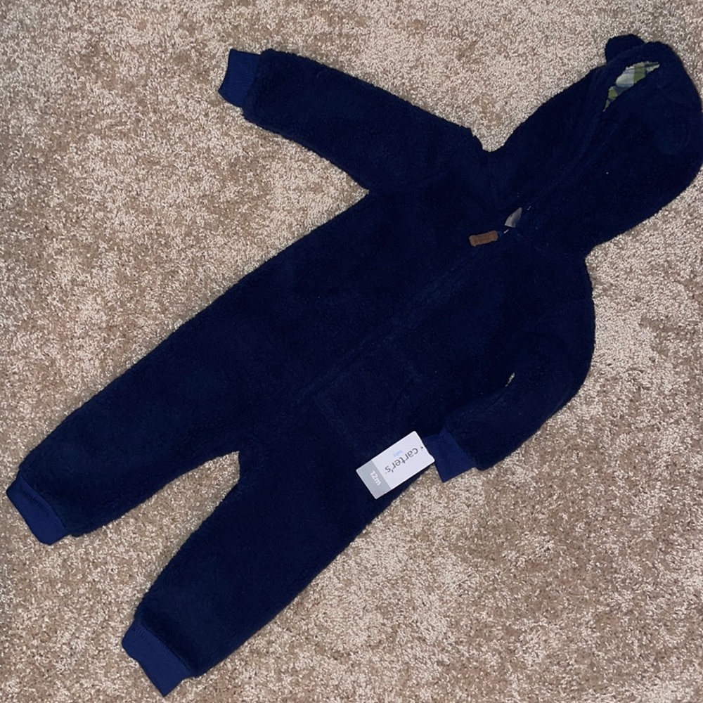 NWT Carters Fleece One Piece